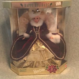 1996 Happy Holidays Barbie Doll
